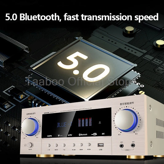 Purilite Select 1500W High Power 5.1 Professional Sound Amplifier