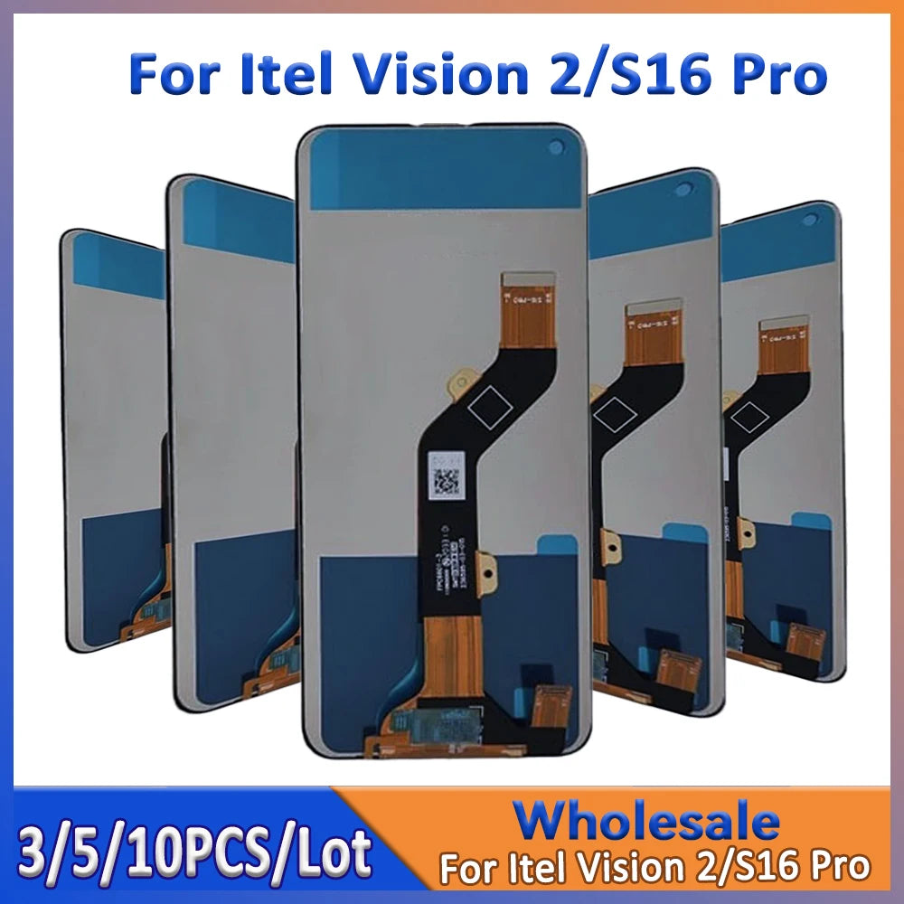 Purilite Select LCD + Touch Screen Assembly for Itel Vision 2 / S16 Pro – Wholesale Lot of 3 / 5 / 10 Pieces