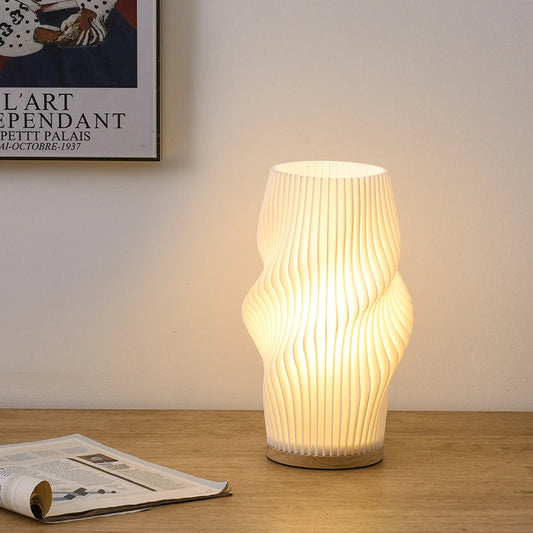 Purilite Select French Cream Style 3D Desk Lamp