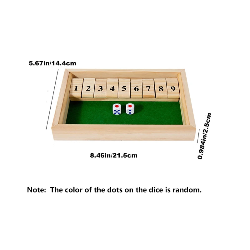Purilite Select Shut The Box Game