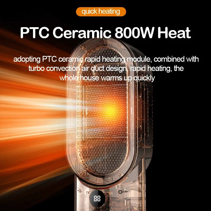 Purilite Select Portable Electric Fan Heater