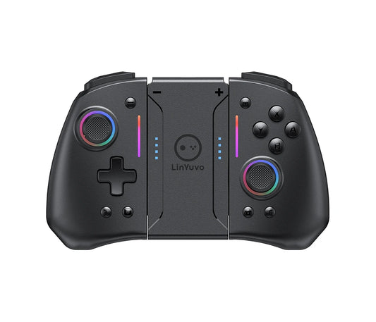 Purilite Select KS42 Meteor Light Wireless Joypad with 8-Color RGB Lights for Switch/Lite/OLED