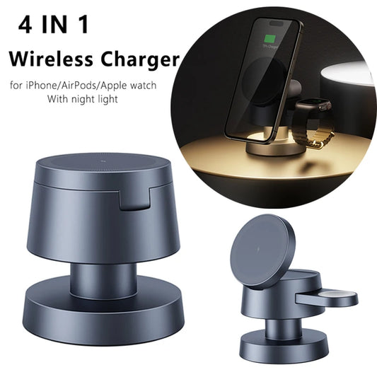 Purilite Select 4-in-1 Mushroom Lamp Wireless Charger