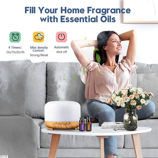 Purilite Select Wood Grain Aroma Diffuser