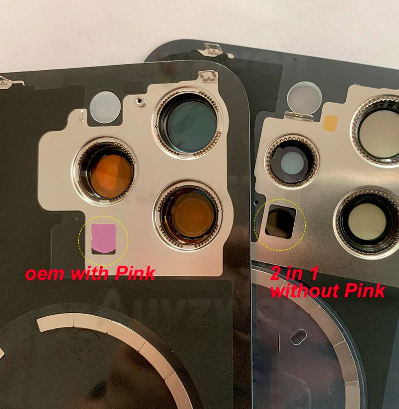 Purilite Select 10Pcs OEM Back Glass with Magnets