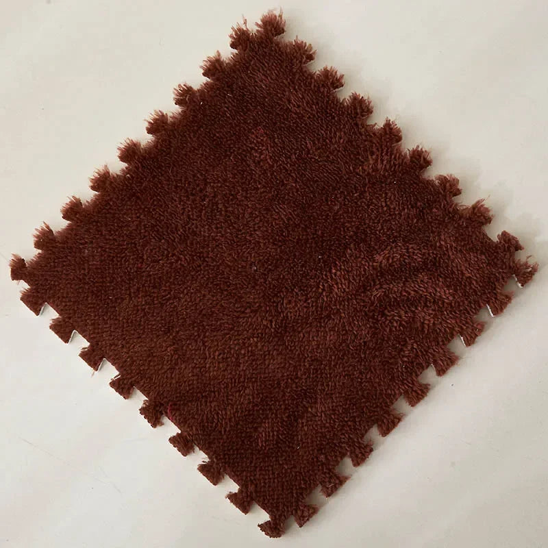 Purilite Select 30x30CM Soft Plush Children Kids Rug Play Mat
