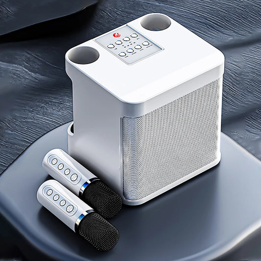 Purilite Select Portable Dual Microphone Karaoke Machine