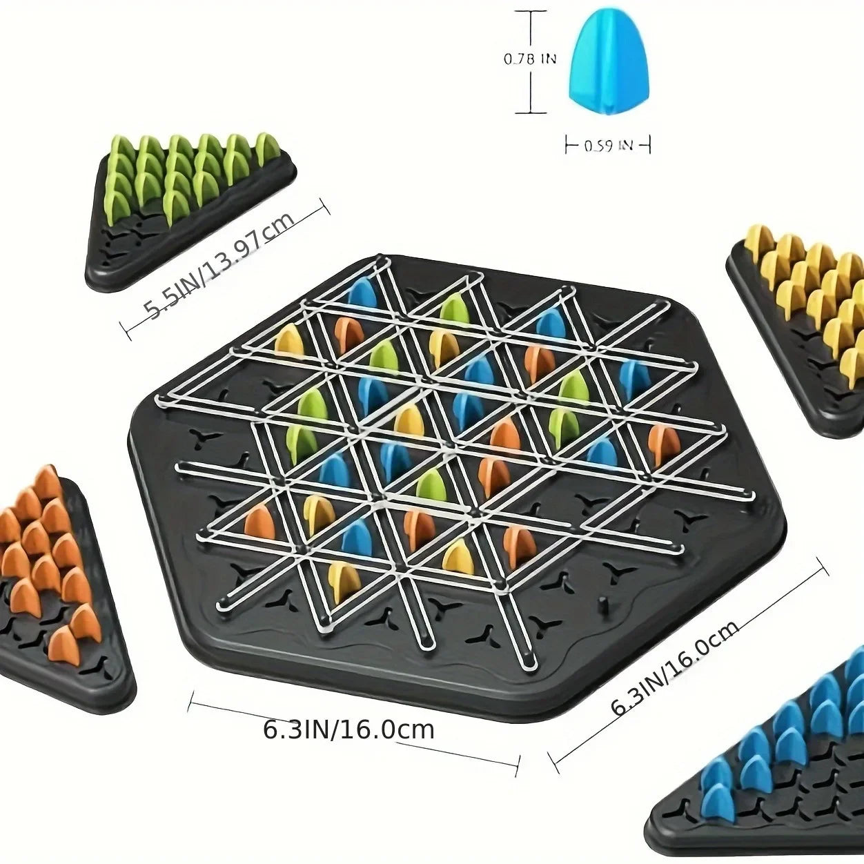 Purilite Select Chain Triangle Chess Splendor Duel Board Game
