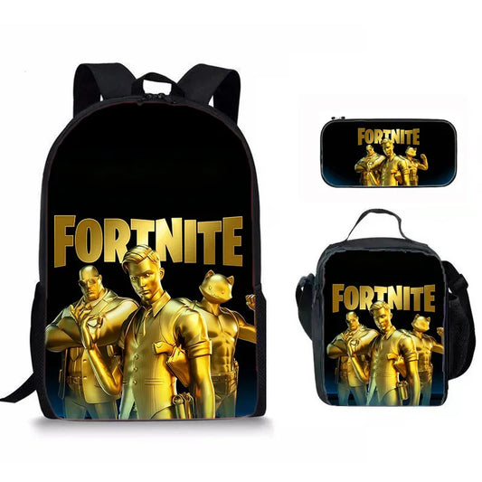 Purilite Select 3PCS Fortnite School Bag Set