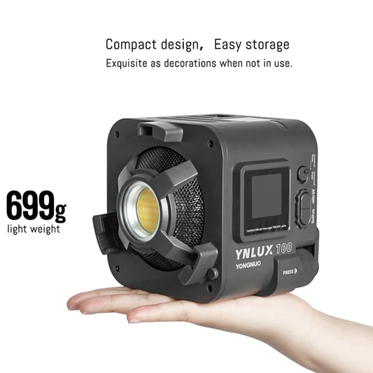 Purilite Select YNLUX100 PRO Handheld LED Video Light