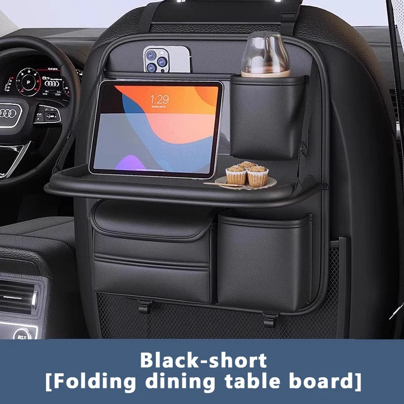 Purilite Select Car Seat Back Organizer with Foldable Table Tray