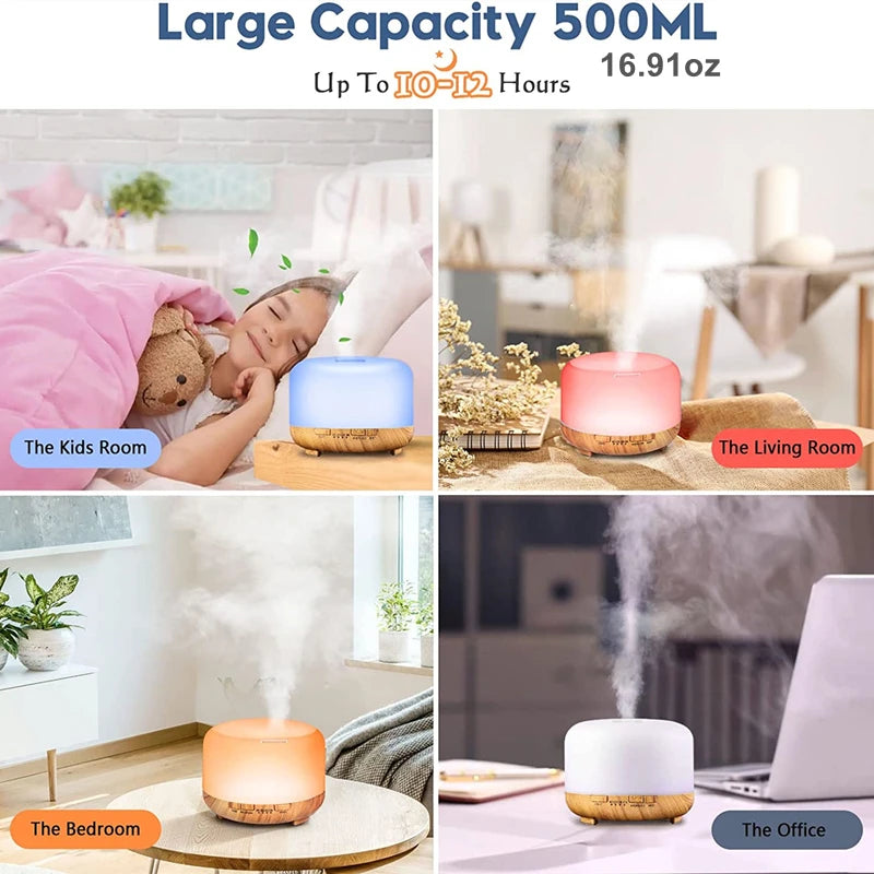 Purilite Select Wood Grain Aroma Diffuser