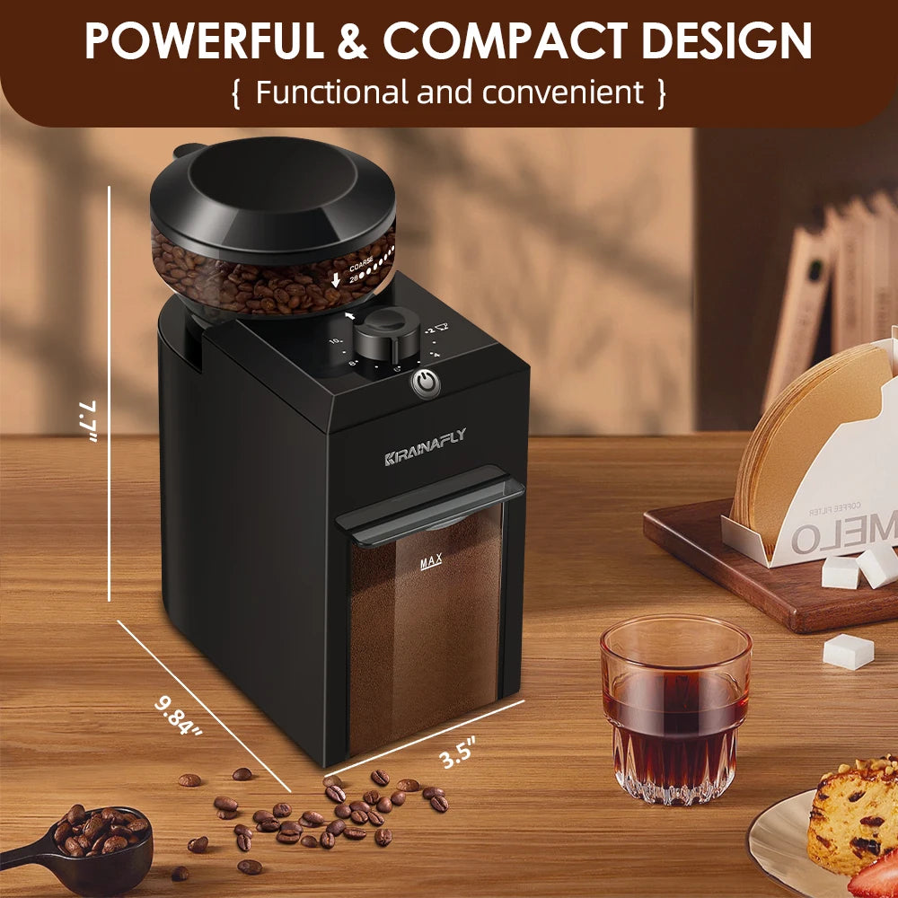 Purilite Select Compact Burr Coffee Grinder