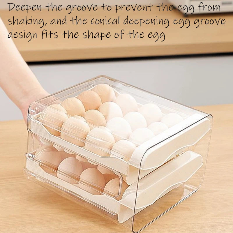 Purilite Select Refrigerator Drawer Style Egg Storage Rack
