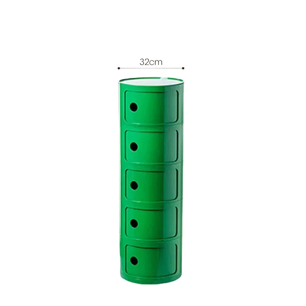 Purilite Select Nordic Net Red Bedside Cabinet
