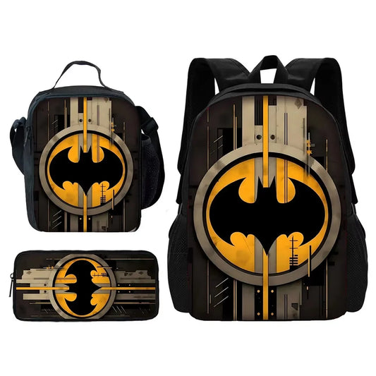 Purilite Select Super Batman Logo School Bag Set