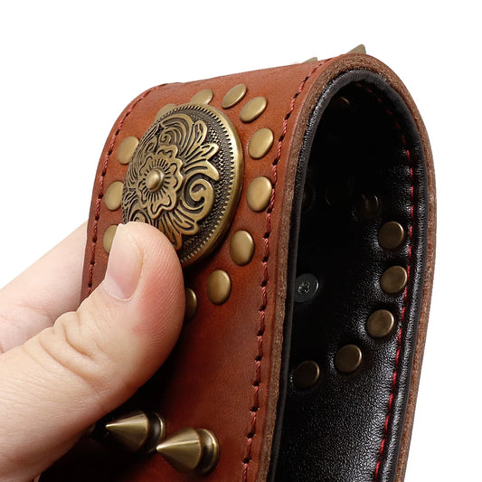 Purilite Select Leather Large Dog Collar