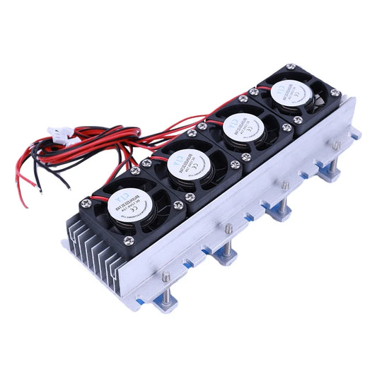 Purilite Select 288W DIY Semiconductor Air Conditioner Cooling System DC 12V 30A Semiconductor Cooling System