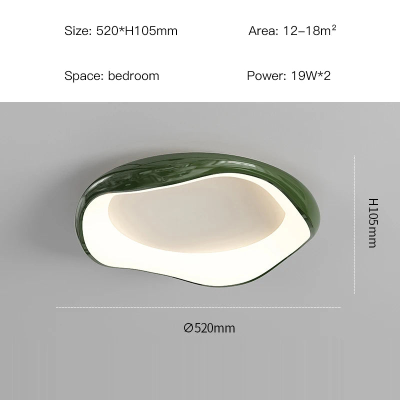 Purilite Select Minimalism Bedroom LED Chandelier