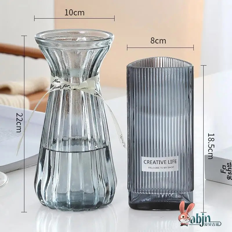 Purilite Select Thickened Non-Glass Circle Flower Vase