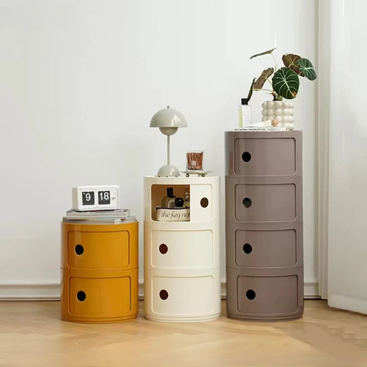 Purilite Select Nordic Net Red Bedside Cabinet