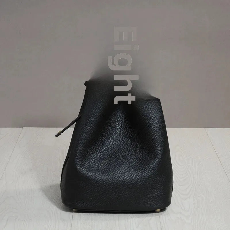 Purilite Select Cowhide Bucket Lunch Bag