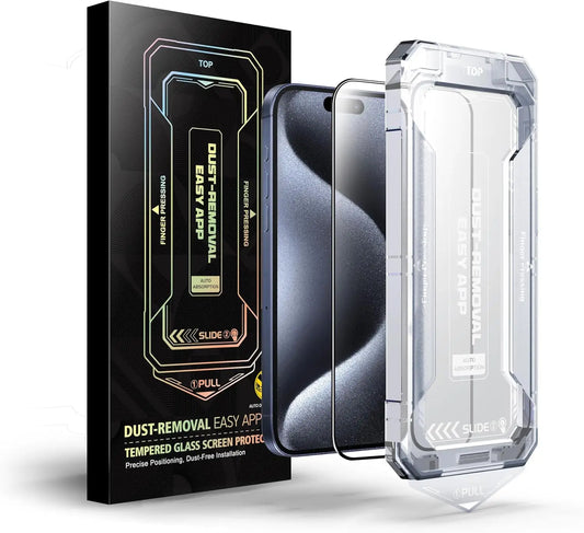 PURILITE SELECT IPHONE 16 PRIVACY FILM – HIGH-DEFINITION TEMPERED GLASS SCREEN PROTECTOR