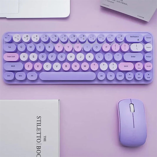 Purilite Select Colorful Wireless Keyboard & Mouse