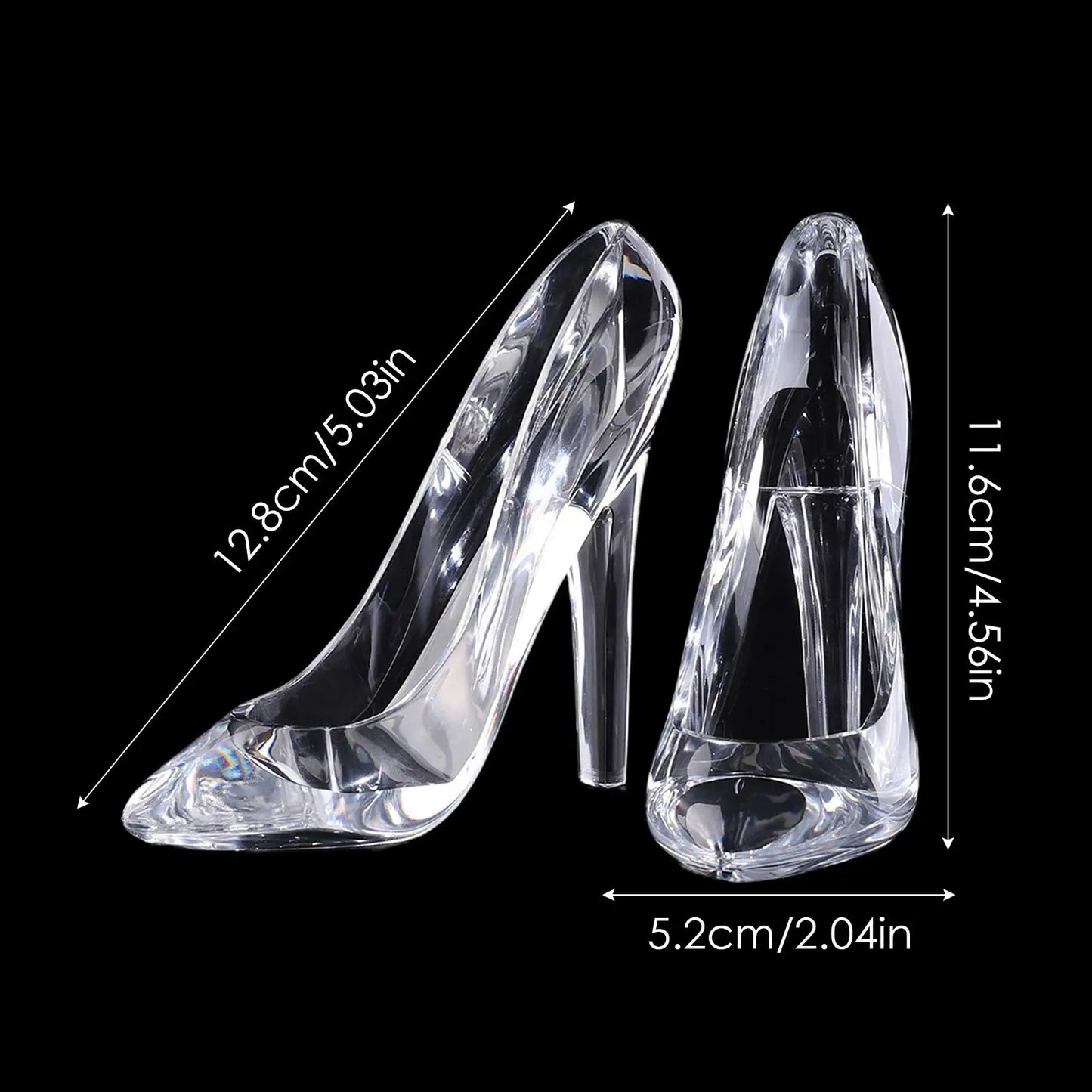 Purilite Select Cinderella’s Crystal Glass Slipper Figurine