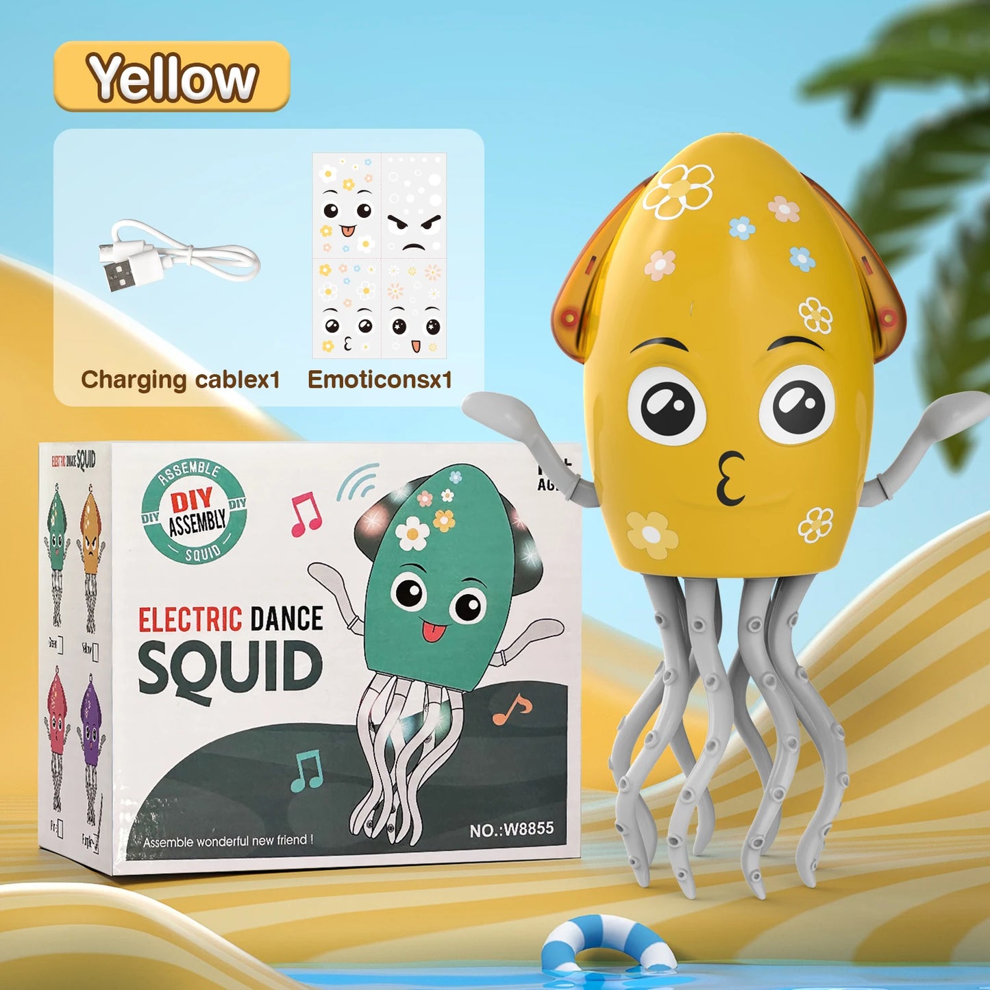 Purilite Select Dancing Octopus Electronic Pet