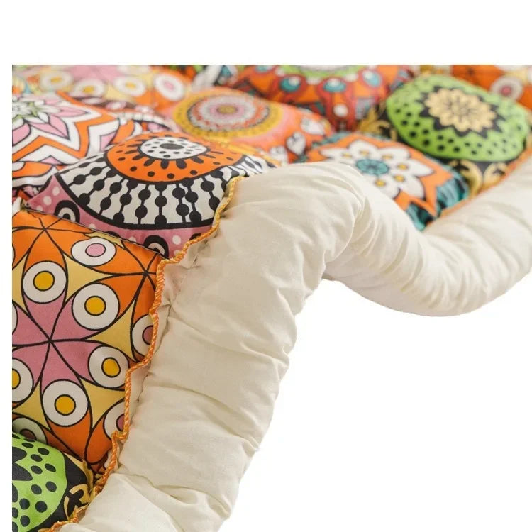 Purilite Select | Pure Cotton Sofa Cushion | Non-Slip Rectangular Couch Seat Mat for All Seasons