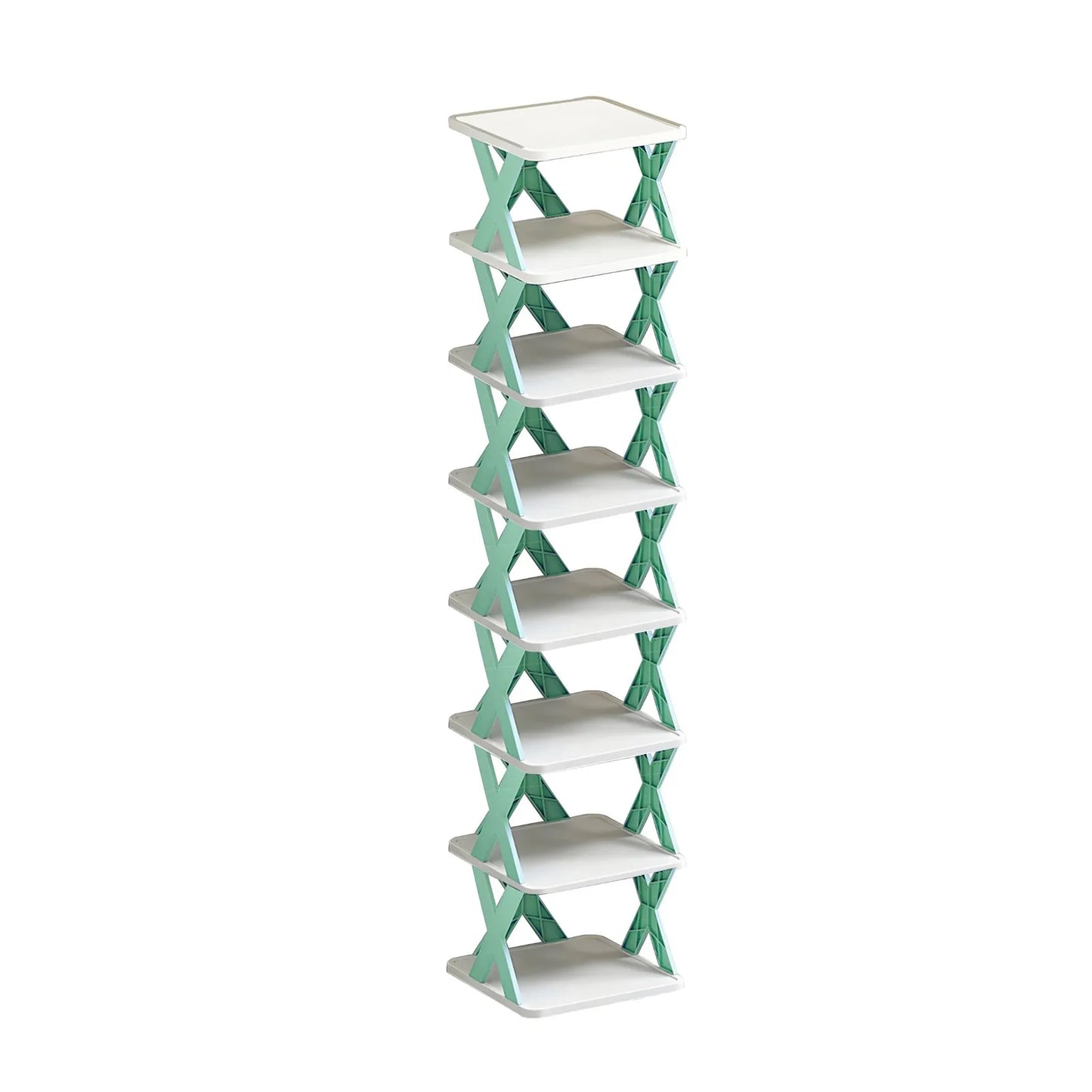 Purilite Select | Multi-Layer Detachable Shoe Rack Organizer | Space-Saving Plastic Shoe Storage Shelf for Home