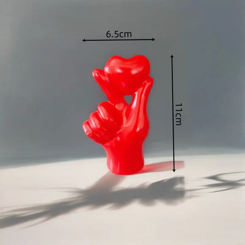 Purilite Select Love Heart Hand Figurine