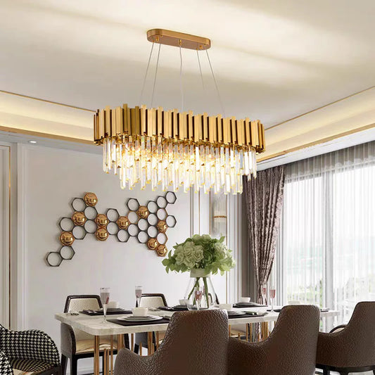 Purilite Select Luxury Crystal Ceiling Chandelier