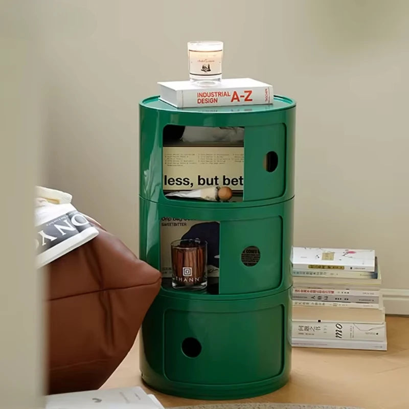 Purilite Select Nordic Net Red Bedside Cabinet