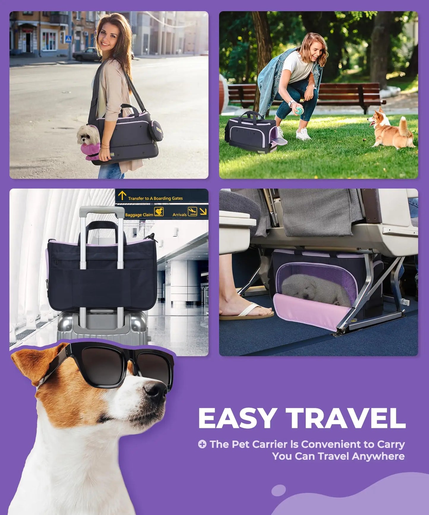 Purilite Select Pet Travel Carrying Bag