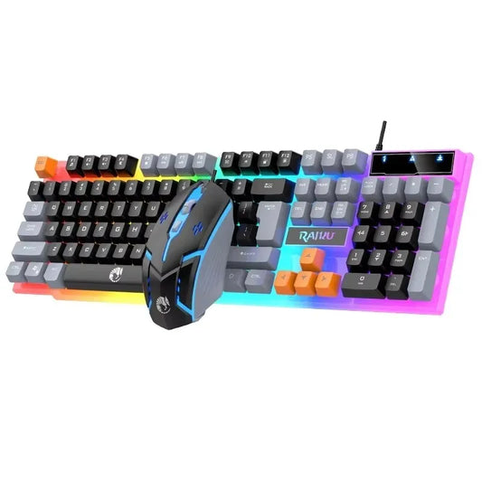 Purilite Select T26 Wired 104-Key Membrane Keyboard & Mouse Combo