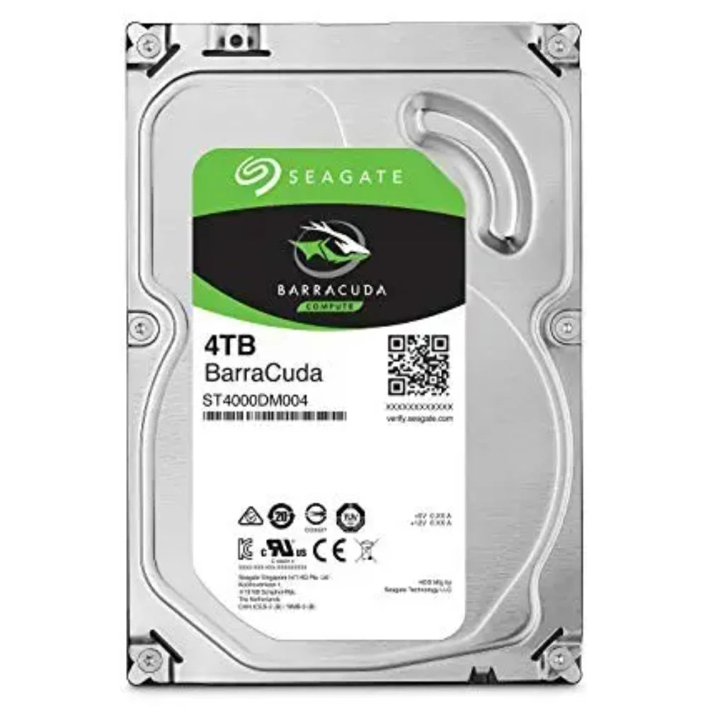 Seagate 4TB BarraCuda ST4000DM004 256MB Cache SATA 6.0Gb/s 3.5