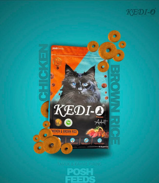 Kedi Cat Food – 1kg, Complete Nutrition for Adult Cats