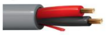 Security & Sound, 2 Conductor 18 AWG, BC, Unshielded, CMR (Mtr)