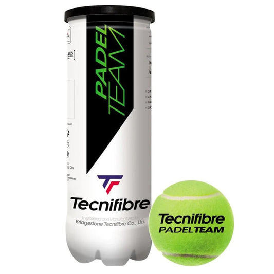 Padel Balls Tube of 3 (Friction  Humidity Resistant)