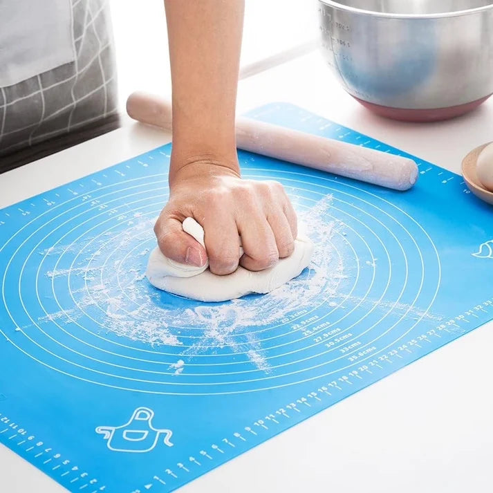Multi-Use Silicone Baking Mat for Cake & Dough Rolling