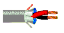 Multi-Conductor - Commercial Audio Systems - 2 Conductors Cabled 22 AWG (Mtr)