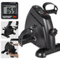 Mini Exercise Bike Portable Pedal Exerciser with LCD Monitor