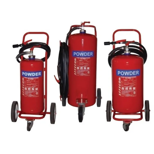 SFFECO 100kg Wheeled Fire Extinguisher