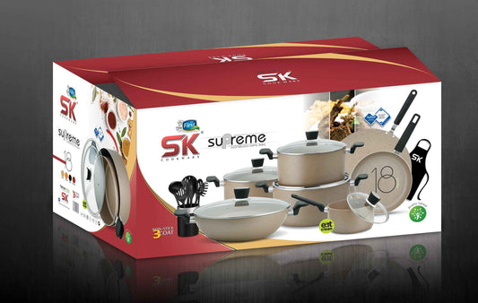 Marble Coating Supreme Gift Pack Set 18 Pcs