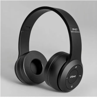 Purilite Select Wireless Foldable Bluetooth On-Ear Headphones with Built-in Microphone