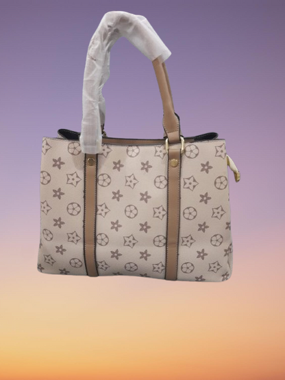 Elegant Dual-Shade Handbag for Ladies