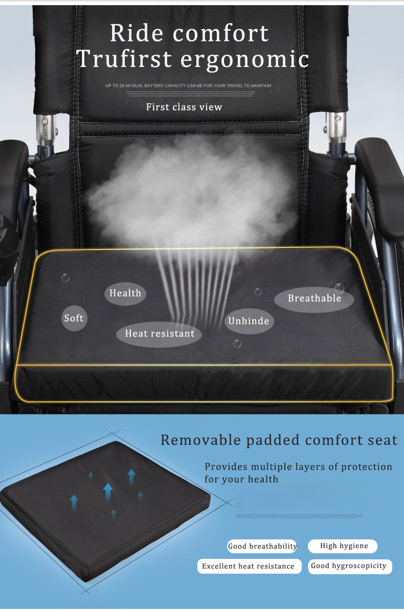 Lightweight Electric Wheelchair for Adults 90M