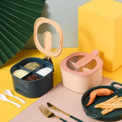 4-Compartment Spice Box